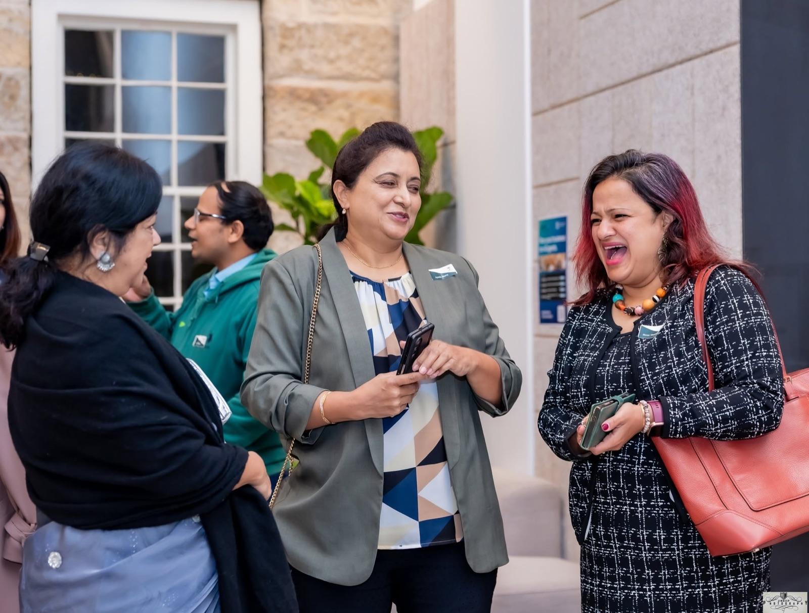 Members and guests at the Artha Business Roundtable and meet-and-greet.