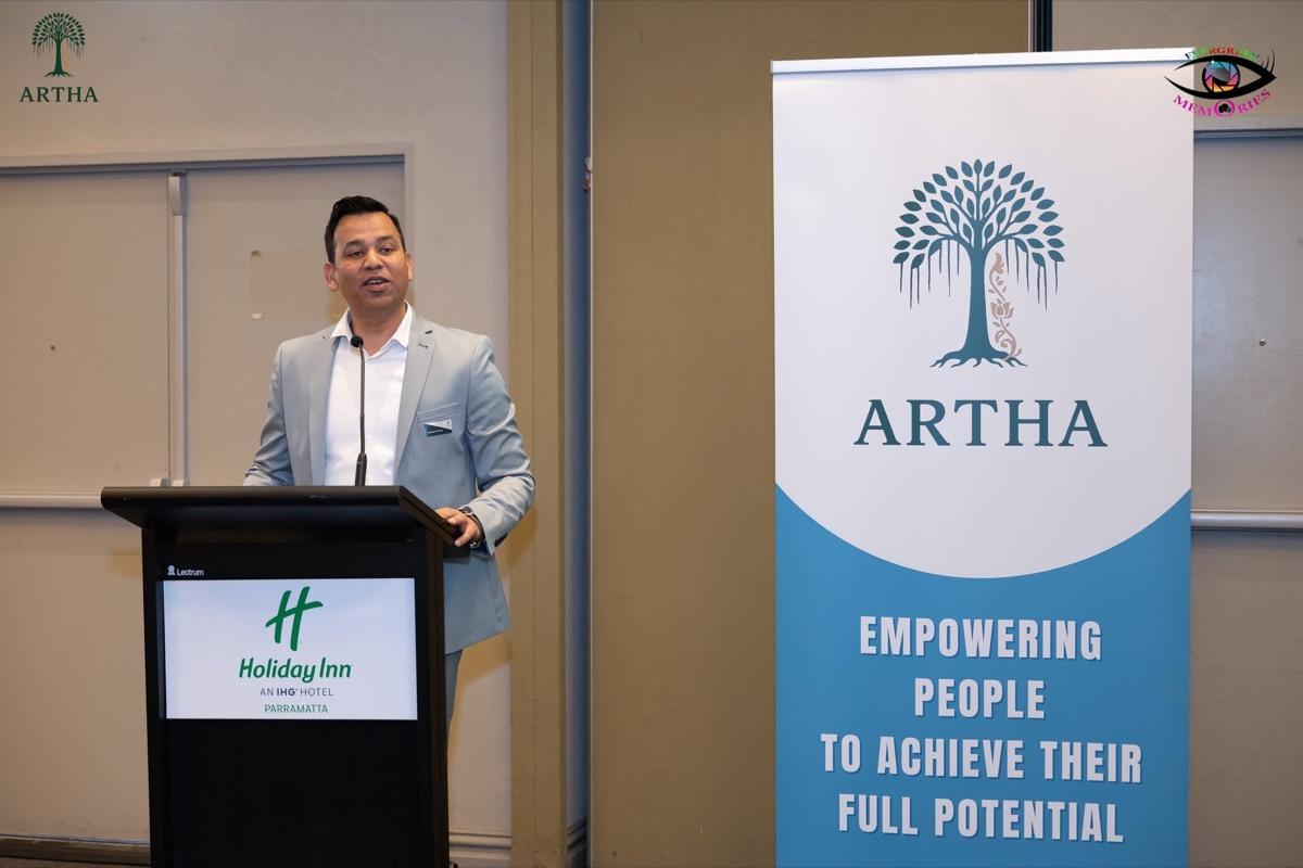Guests at the Artha Soft Launch Event.